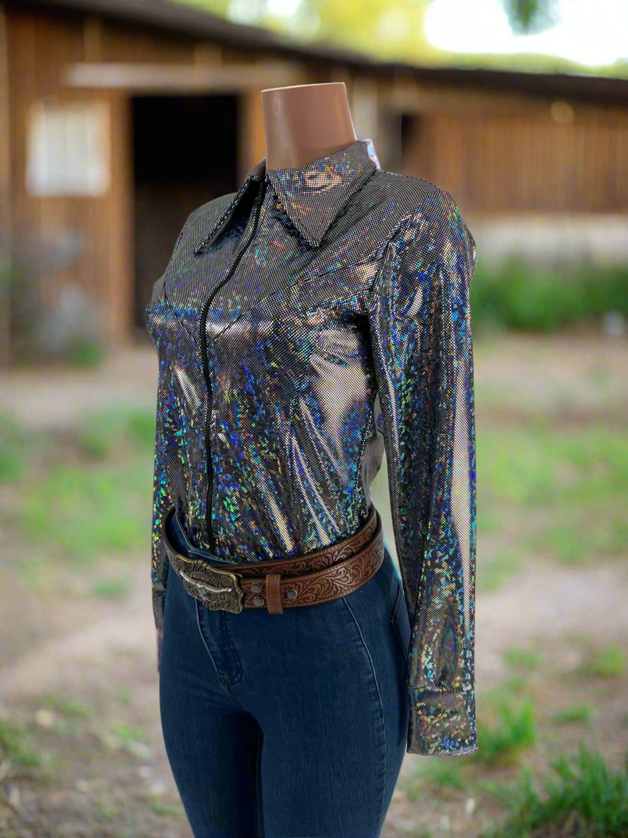 Disco Ball Rodeo Shirt Rodeo Shirt Riverside Rodeo Shirts