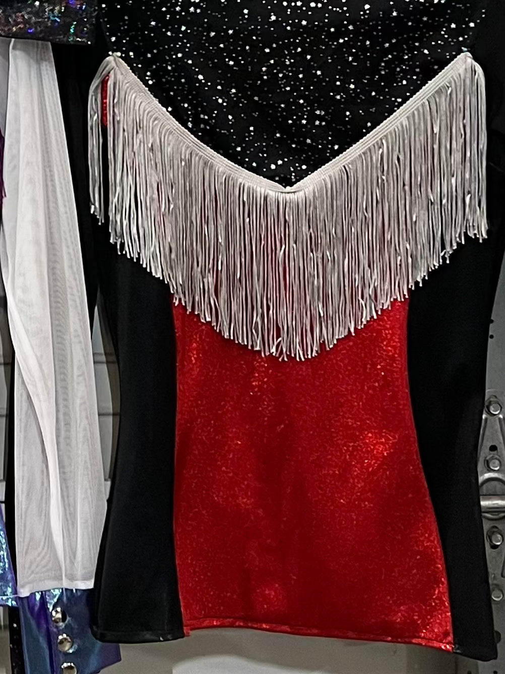 Add Back Yoke Fringe to any shirt purchase Riverside Rodeo Shirts Silver