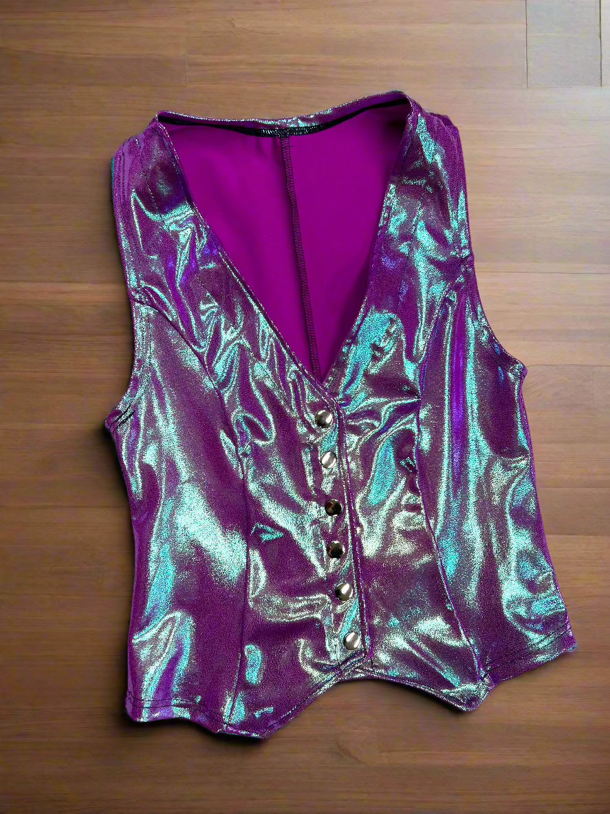 Plumeria Snap Front Western Vest Rodeo Shirt Riverside Rodeo Shirts