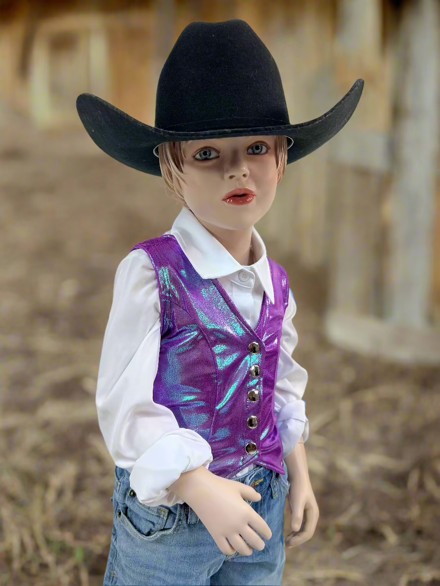Plumeria Snap Front Western Vest Rodeo Shirt Riverside Rodeo Shirts