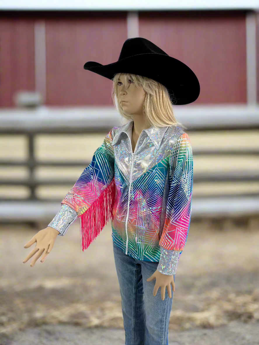 Spectrum Sparkle Rodeo Shirt Rodeo Shirt Riverside Rodeo Shirts