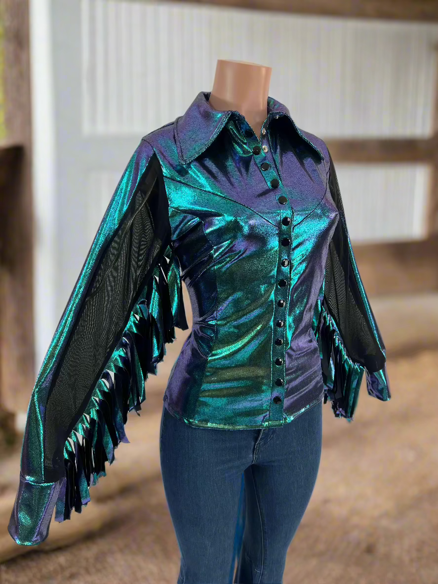 Color Shift Snap Front Rodeo Shirt Rodeo Shirt Riverside Rodeo Shirts