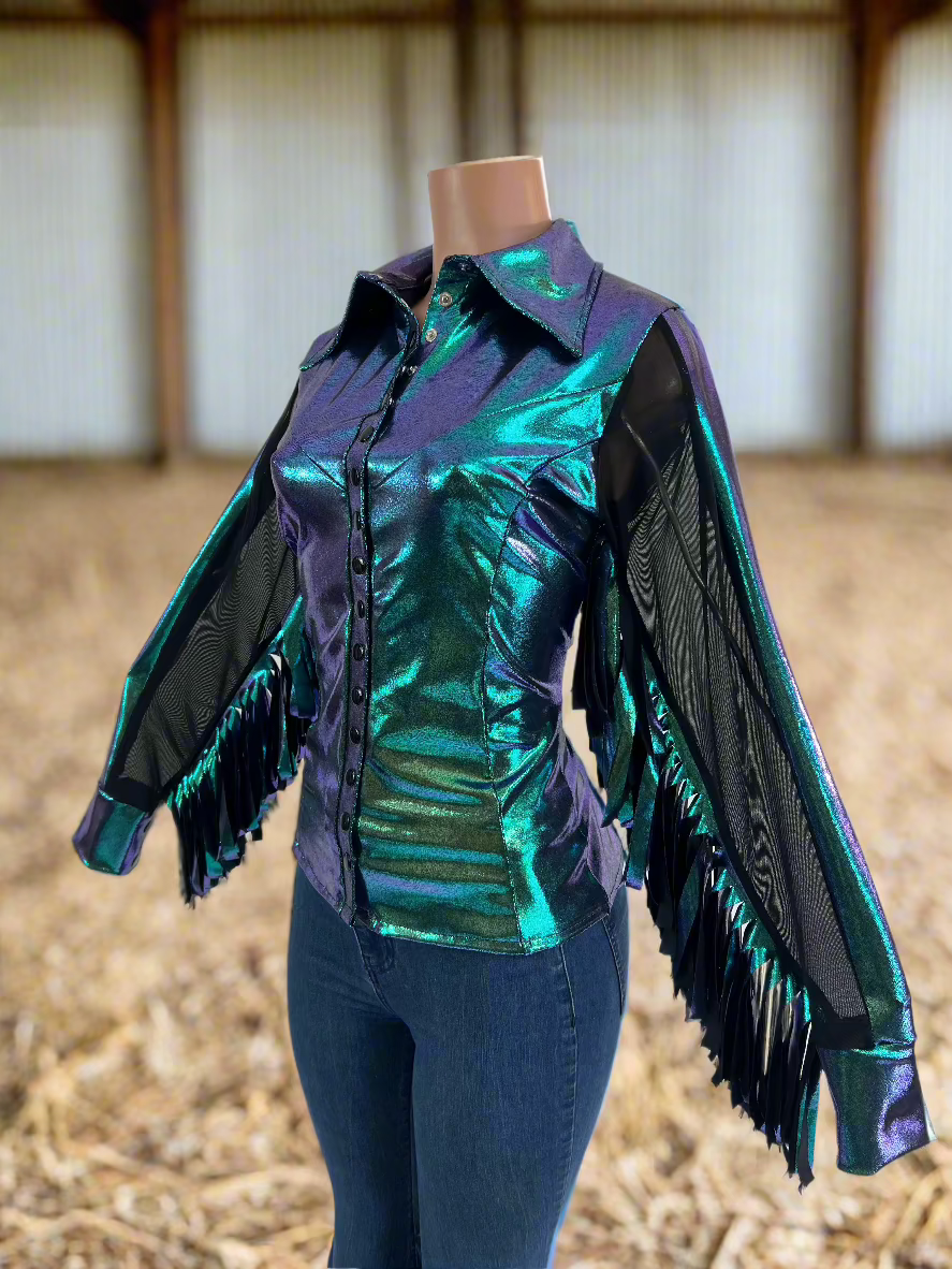 Color Shift Snap Front Rodeo Shirt Rodeo Shirt Riverside Rodeo Shirts