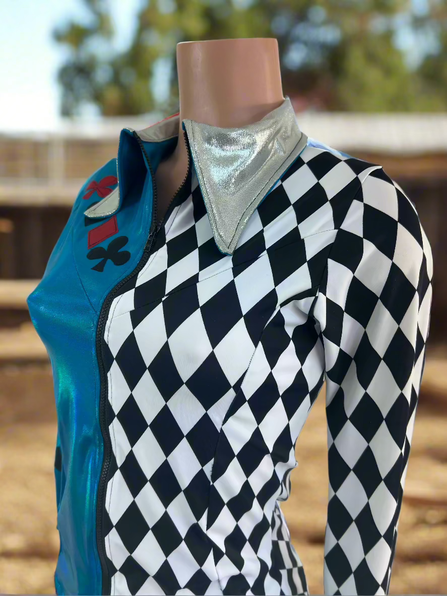Las Vegas Lucky Horseshoes Rodeo Shirt Rodeo Shirt Riverside Rodeo Shirts