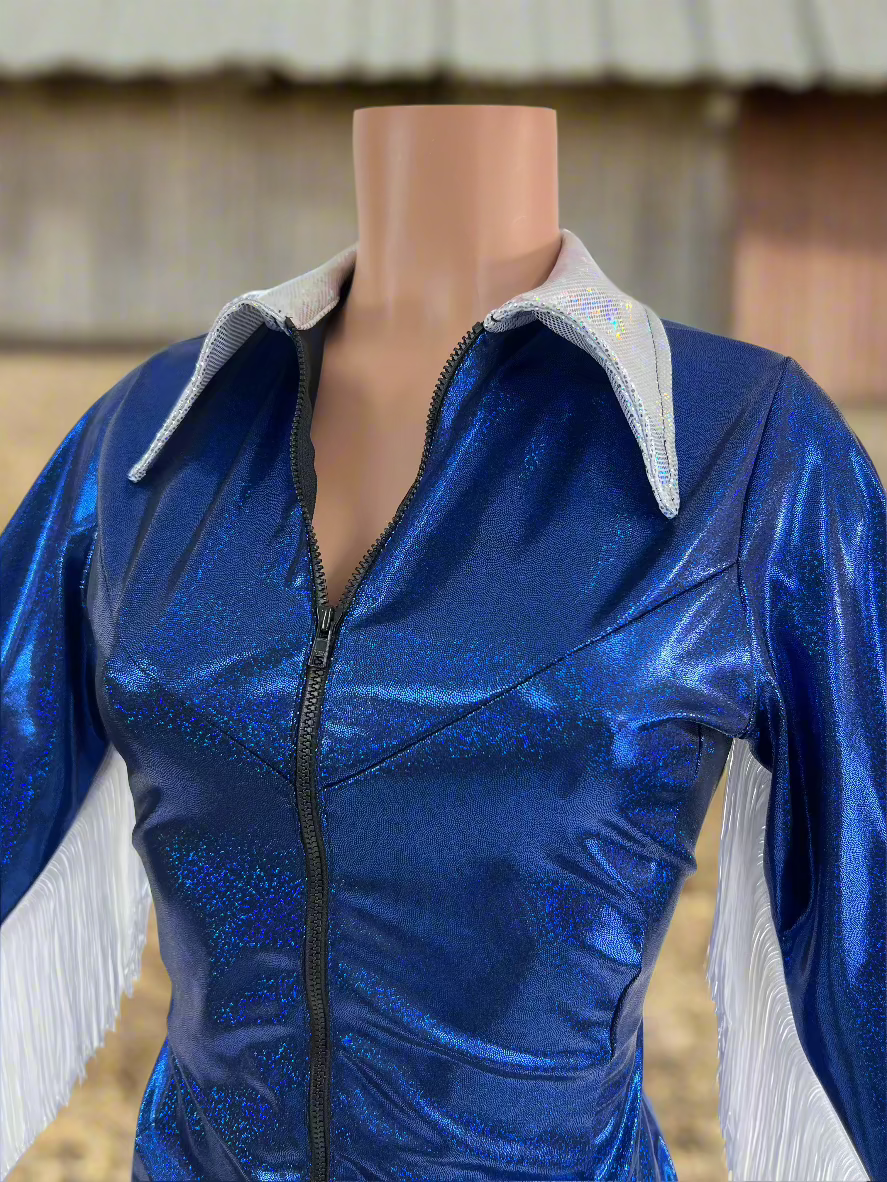 Blue Jewel Rodeo Shirt Rodeo Shirt Riverside Rodeo Shirts