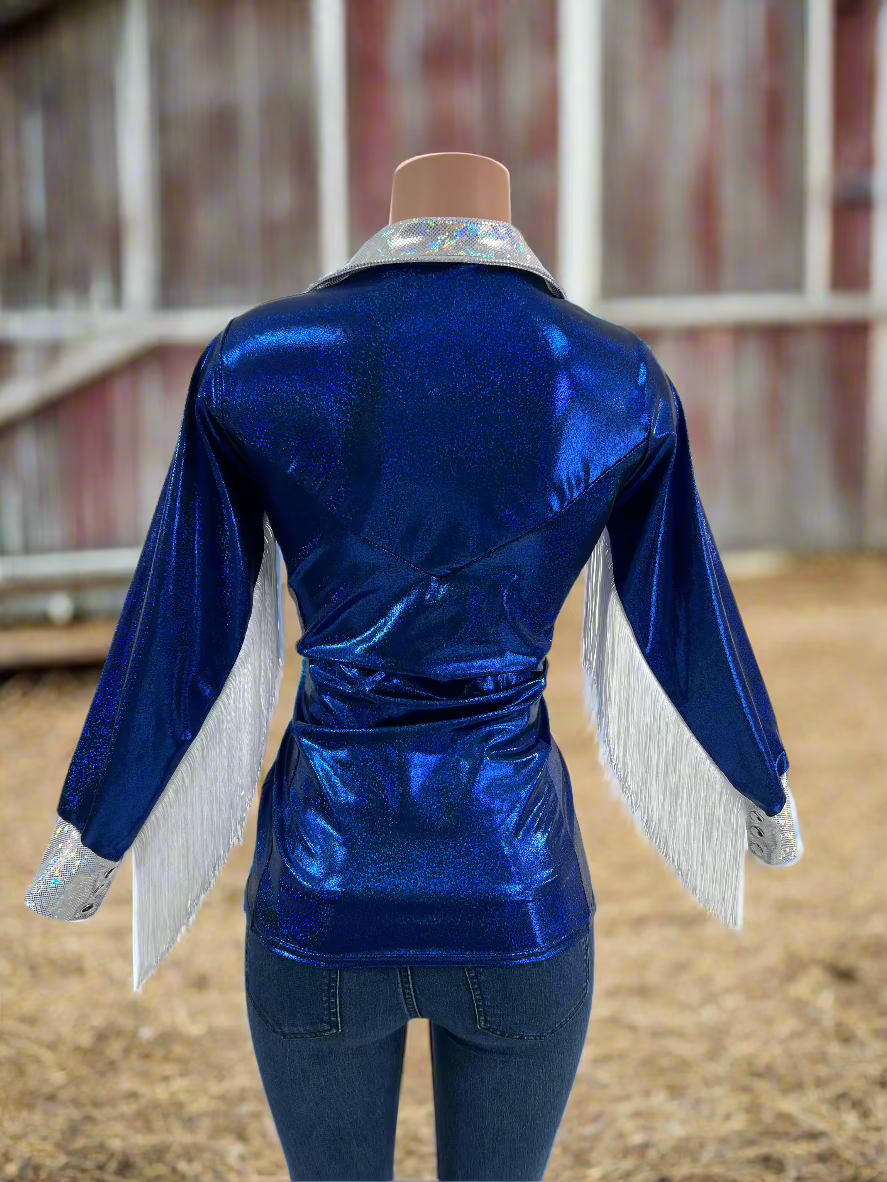 Blue Jewel Rodeo Shirt Rodeo Shirt Riverside Rodeo Shirts