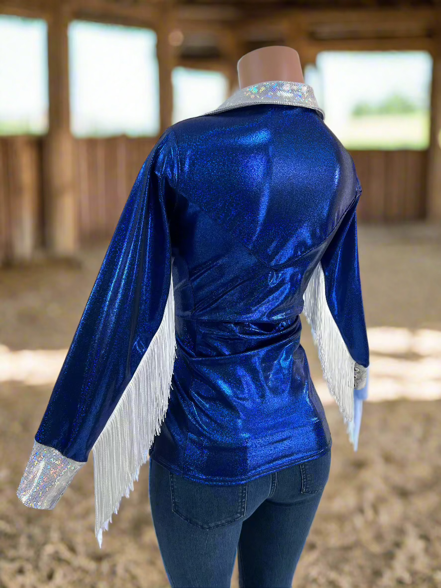 Blue Jewel Rodeo Shirt Rodeo Shirt Riverside Rodeo Shirts