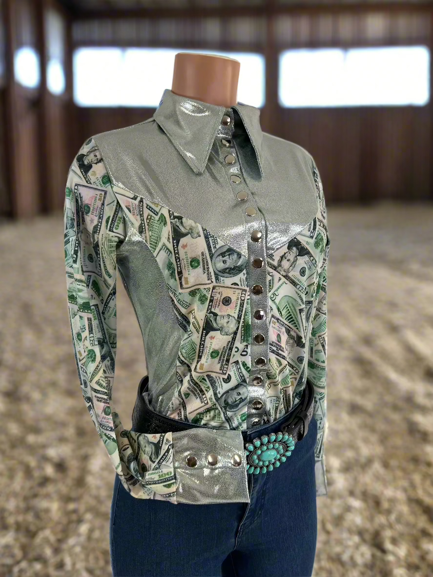 Big Bucks Snap Front Rodeo Shirt Rodeo Shirt Riverside Rodeo Shirts