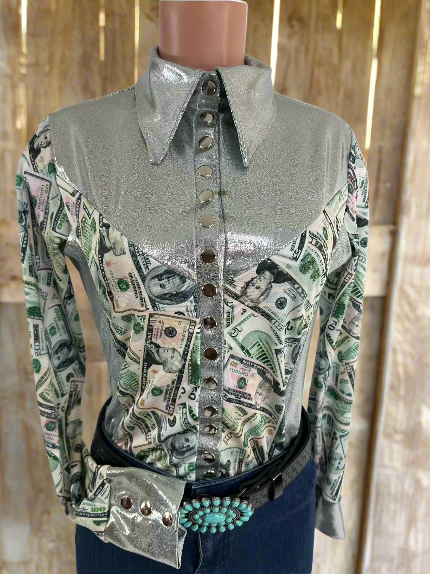 Big Bucks Snap Front Rodeo Shirt Rodeo Shirt Riverside Rodeo Shirts