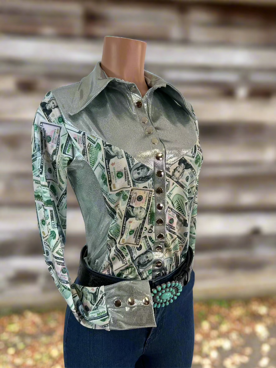 Big Bucks Snap Front Rodeo Shirt Rodeo Shirt Riverside Rodeo Shirts