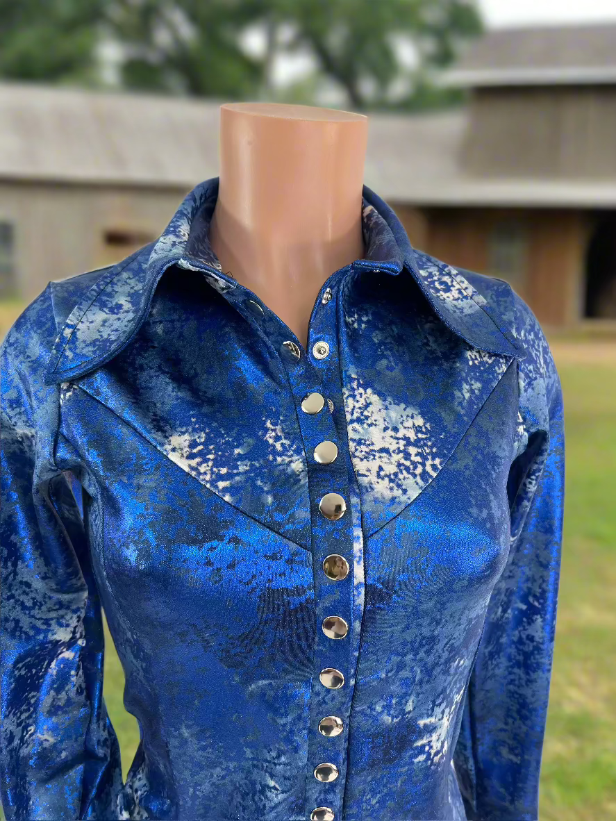 Glacier Bay Snap Front Rodeo Shirt with Fringe Rodeo Shirt Riverside Rodeo Shirts