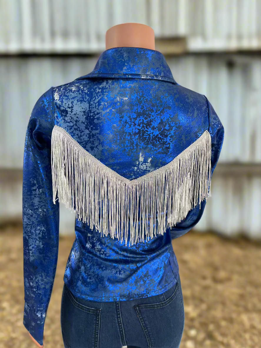 Glacier Bay Snap Front Rodeo Shirt with Fringe Rodeo Shirt Riverside Rodeo Shirts