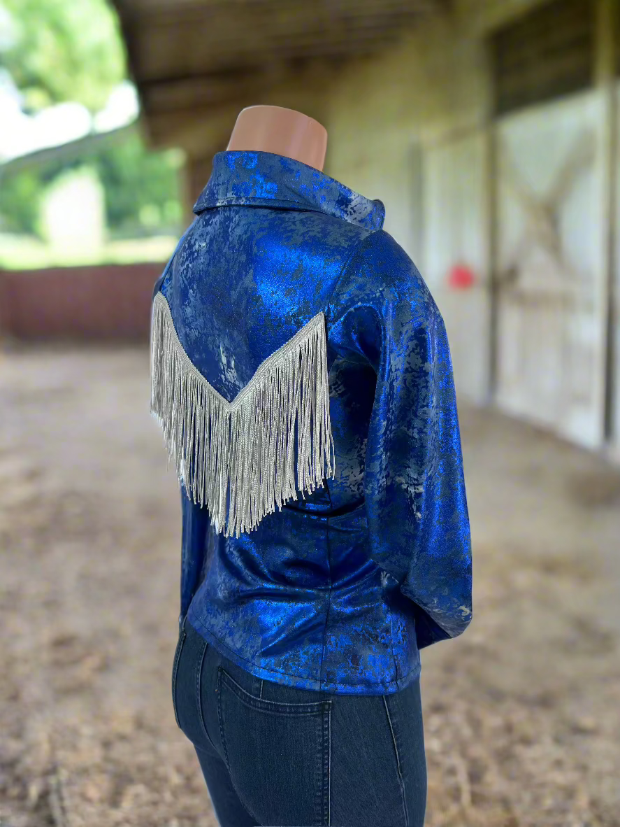 Glacier Bay Snap Front Rodeo Shirt with Fringe Rodeo Shirt Riverside Rodeo Shirts