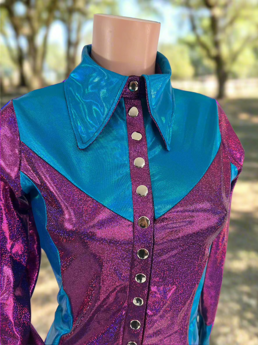 Snap Front Rodeo Shirt with Yoke Fringe Rodeo Shirt Riverside Rodeo Shirts