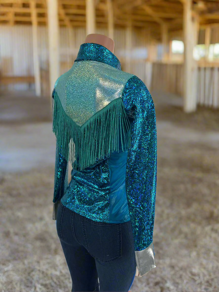 Snap Front Rodeo Shirt with Yoke Fringe Rodeo Shirt Riverside Rodeo Shirts