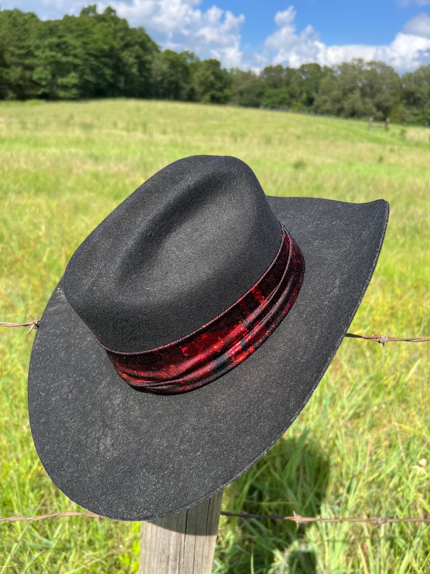 Primeval Red Hat Band Hat band Riverside Rodeo Shirts