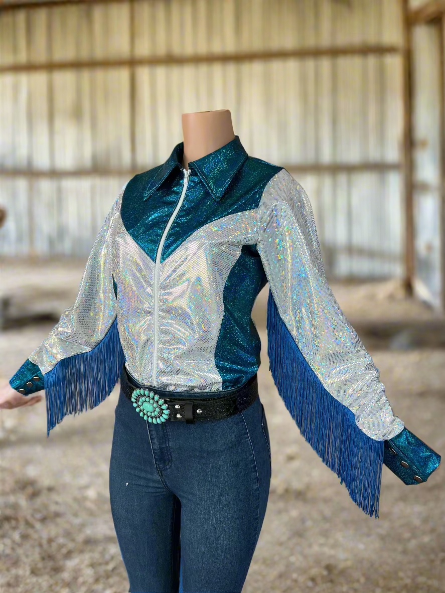 Turquoise Tundra Rodeo Shirt Rodeo Shirt Riverside Rodeo Shirts