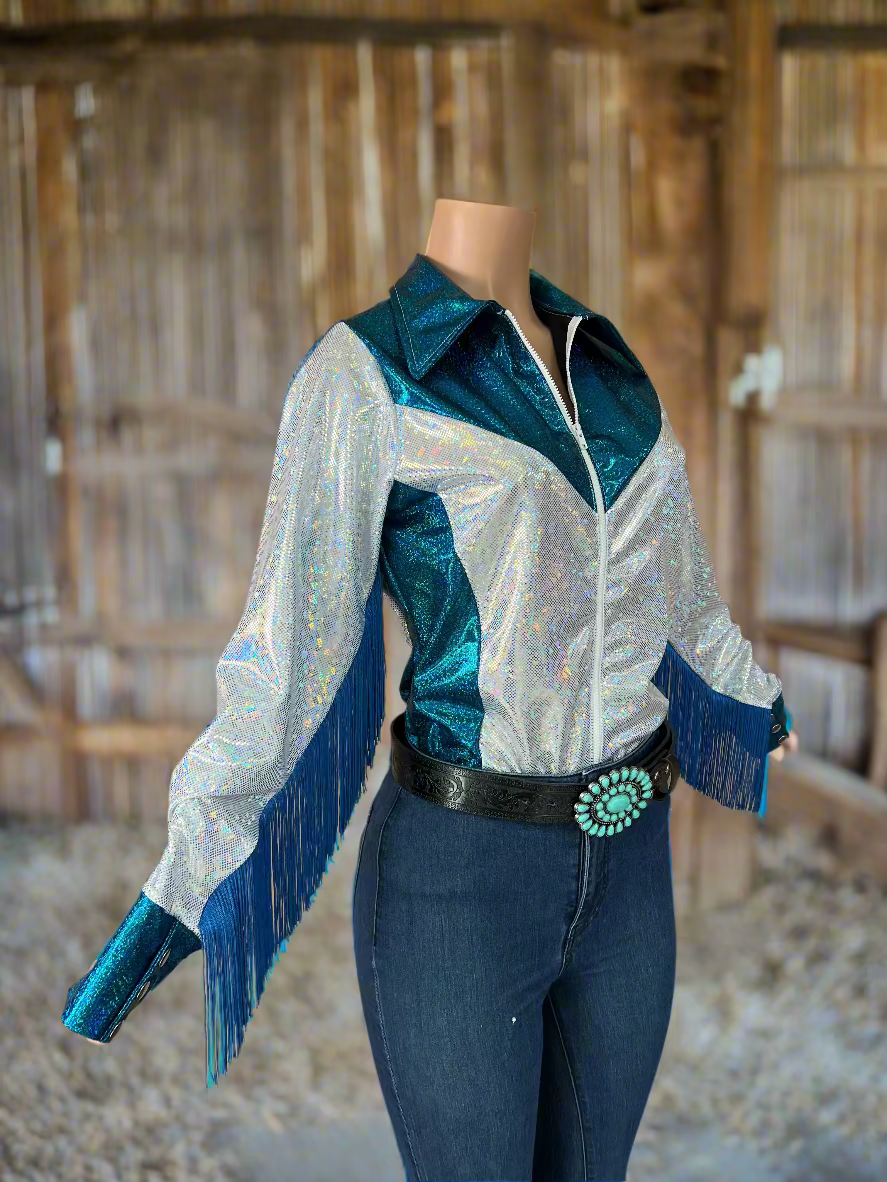 Turquoise Tundra Rodeo Shirt Rodeo Shirt Riverside Rodeo Shirts