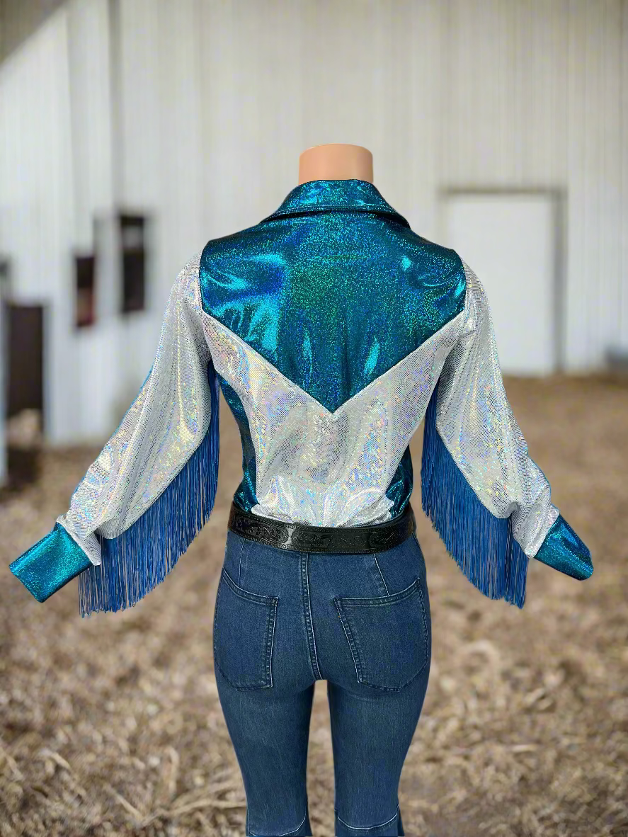 Turquoise Tundra Rodeo Shirt Rodeo Shirt Riverside Rodeo Shirts
