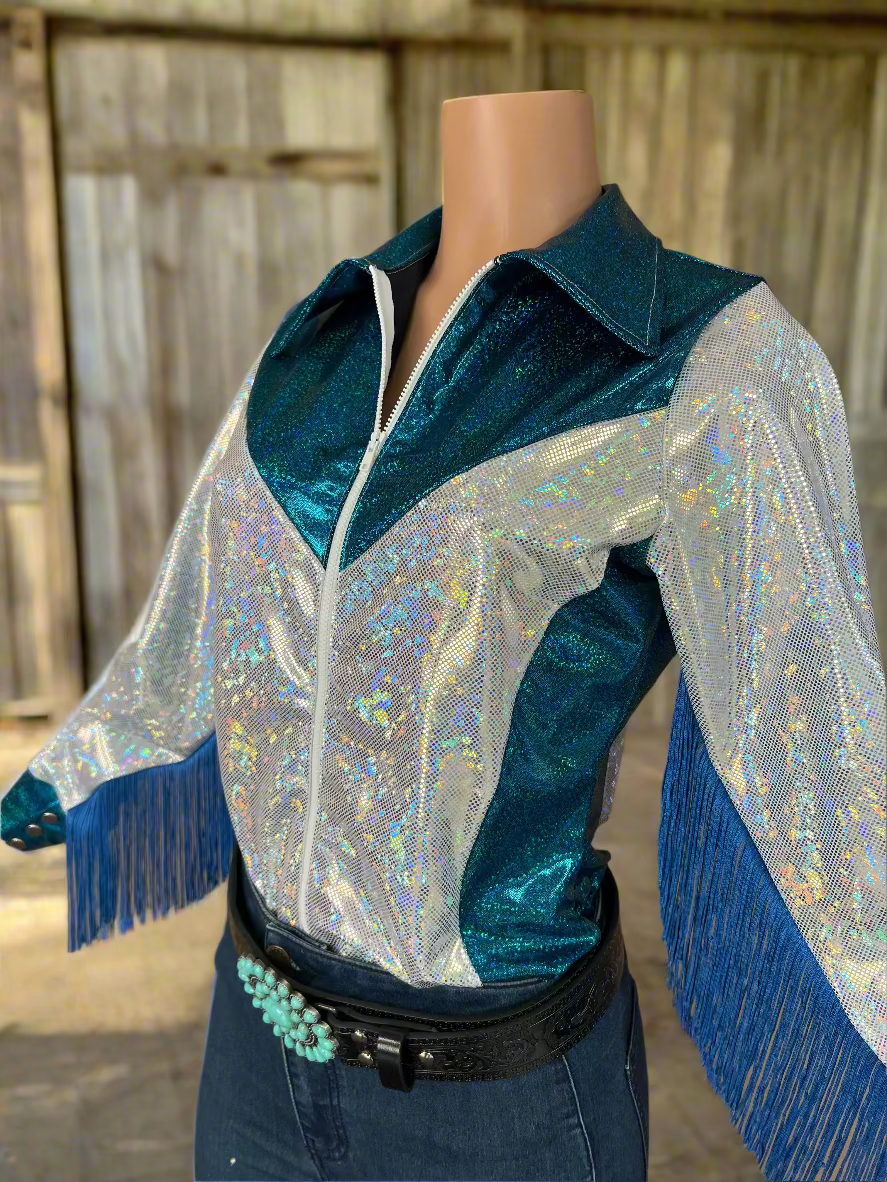 Turquoise Tundra Rodeo Shirt Rodeo Shirt Riverside Rodeo Shirts