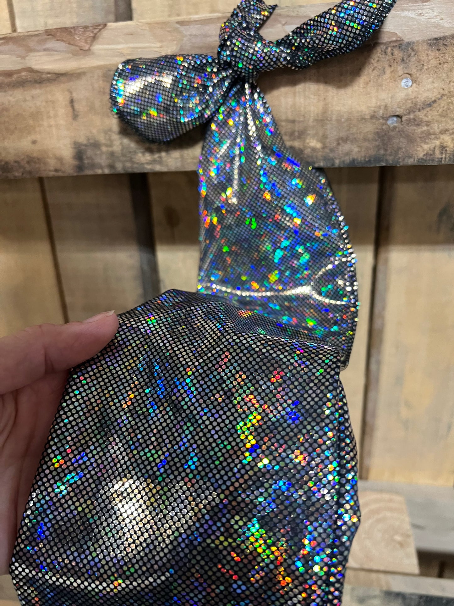 Silver Kaleidoscope Tail Bag Tail Bags Riverside Rodeo Shirts