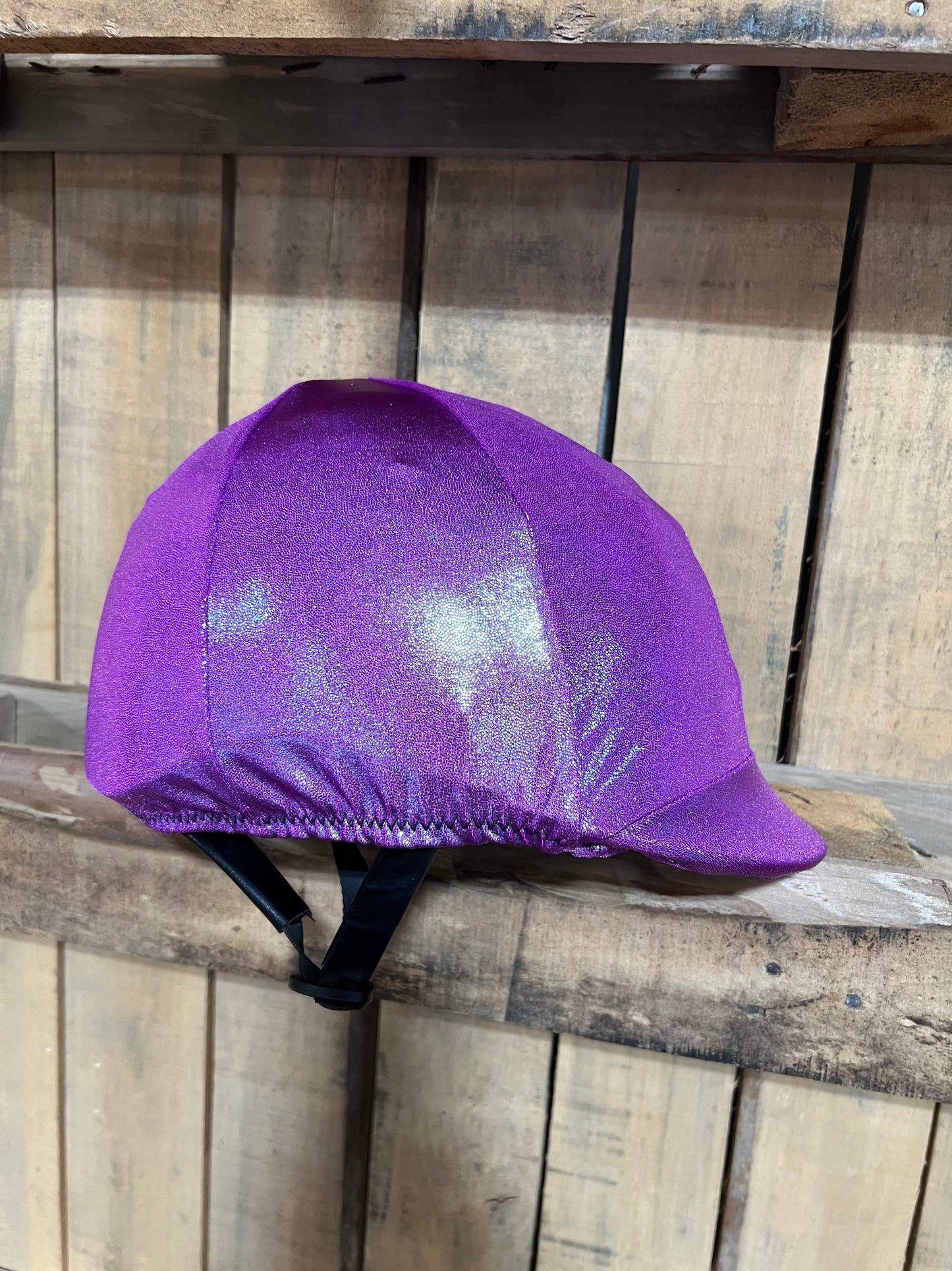 Plumeria Holographic Helmet Cover Fly Bonnet Riverside Rodeo Shirts