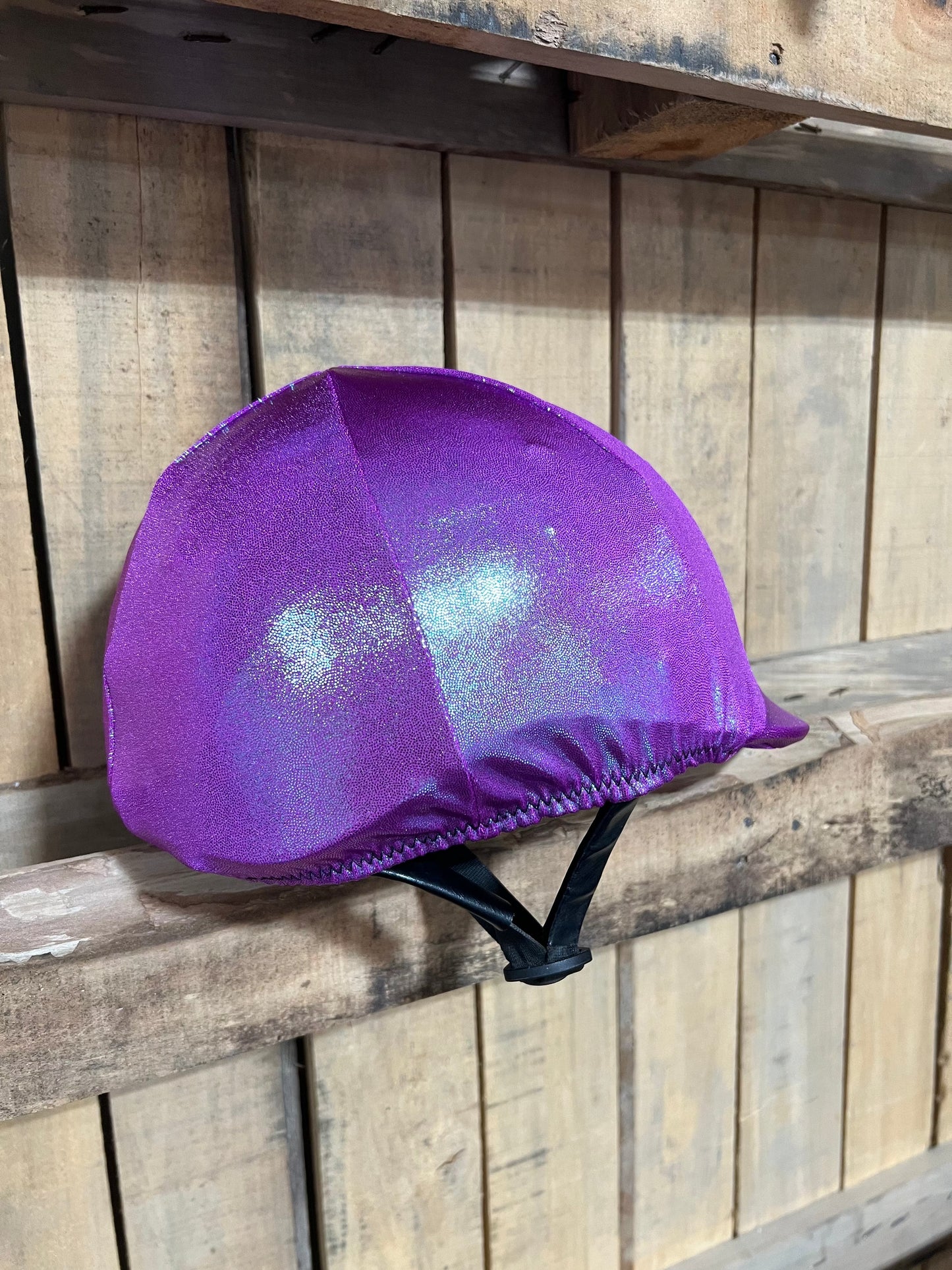 Plumeria Holographic Helmet Cover Fly Bonnet Riverside Rodeo Shirts