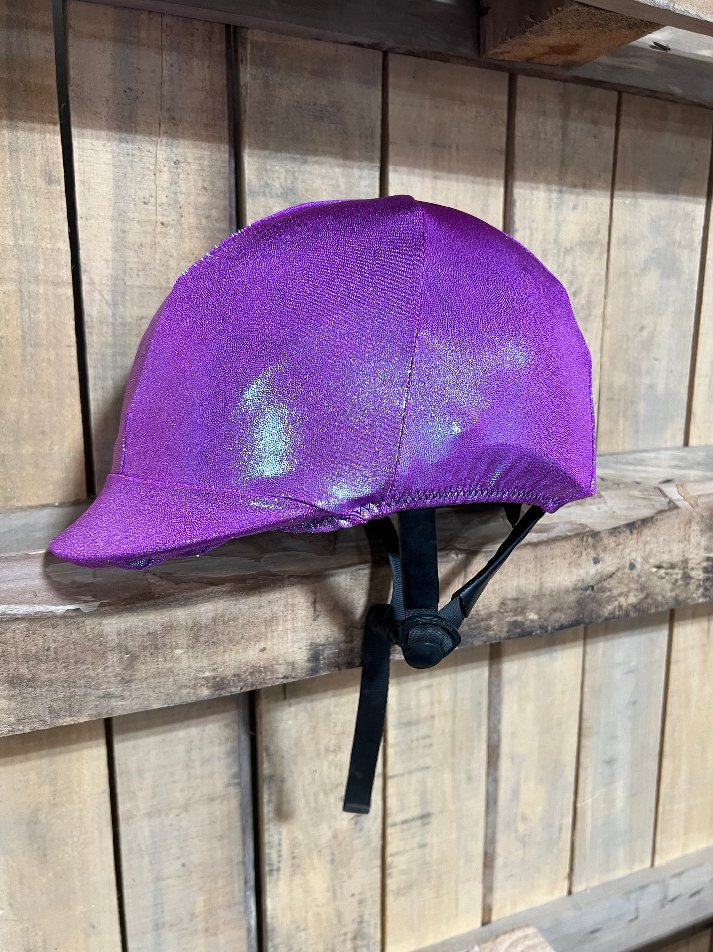 Plumeria Holographic Helmet Cover Fly Bonnet Riverside Rodeo Shirts