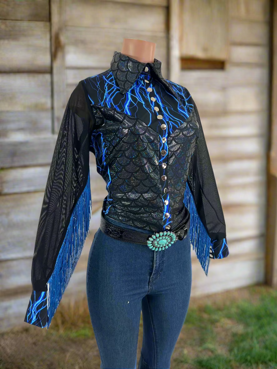 Dragon Strile Snap Front Rodeo Shirt Rodeo Shirt Riverside Rodeo Shirts