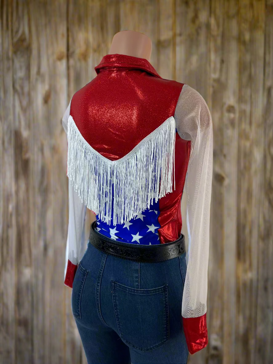 Boot Scootin Zipper Front Rodeo Shirt with Mesh Sleeves Rodeo Shirt Riverside Rodeo Shirts