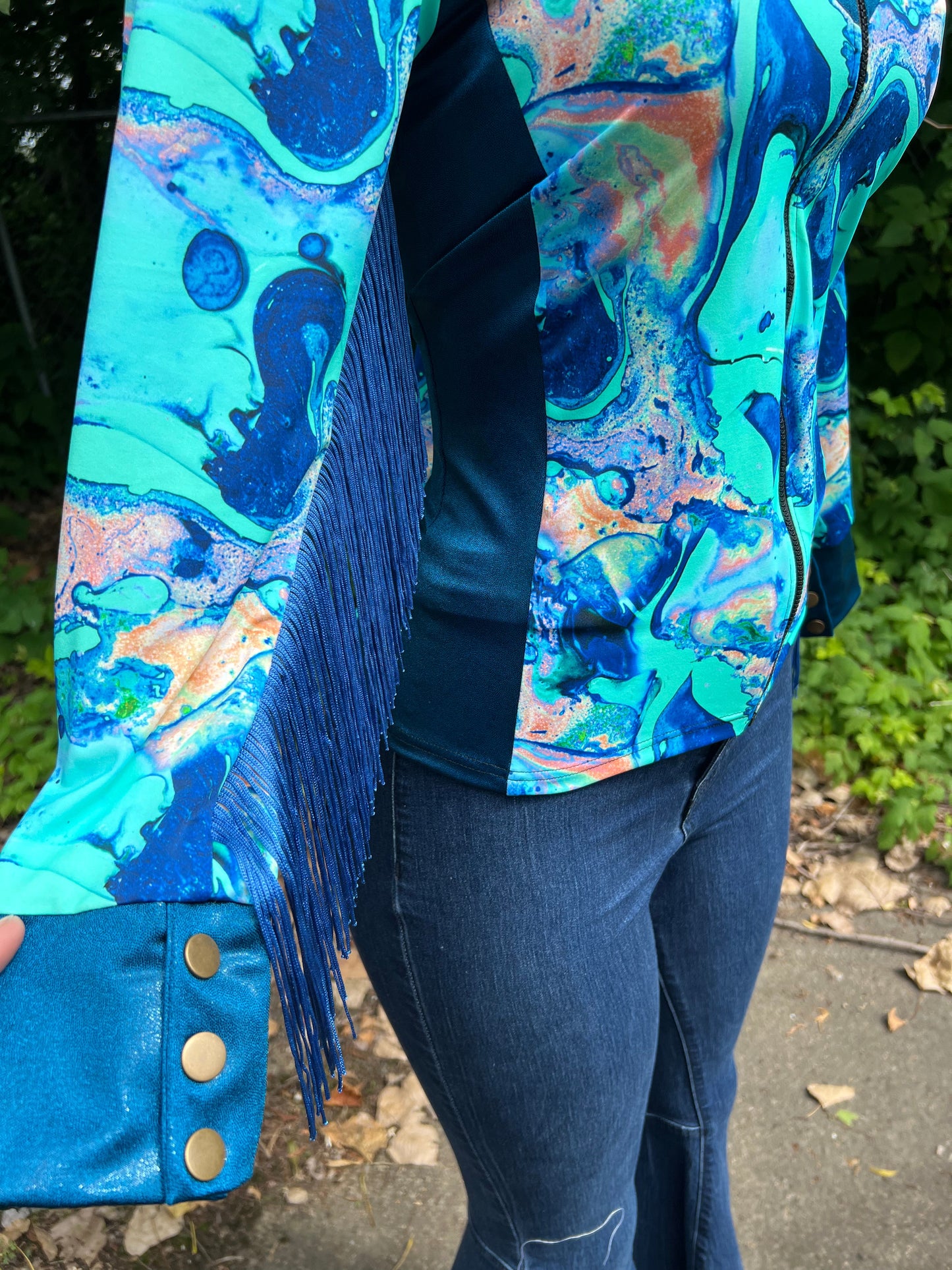 Lapis Lagoon Rodeo Shirt Rodeo Shirt Riverside Rodeo Shirts