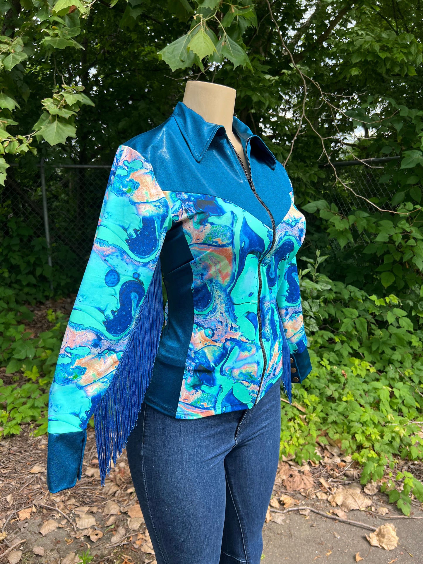 Lapis Lagoon Rodeo Shirt Rodeo Shirt Riverside Rodeo Shirts