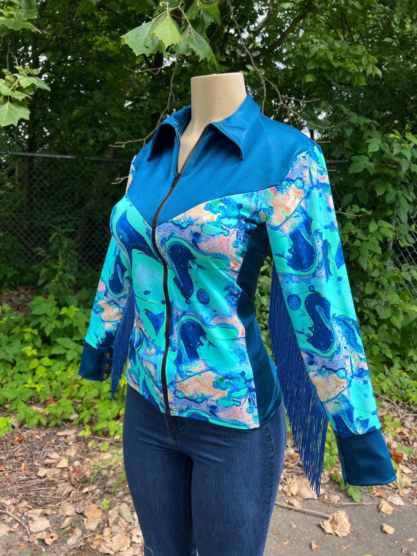 Lapis Lagoon Rodeo Shirt Rodeo Shirt Riverside Rodeo Shirts