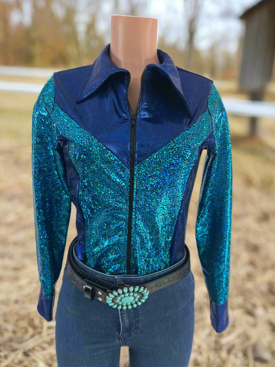 Desert Jewel Zipper Front Rodeo Shirt Rodeo Shirt Riverside Rodeo Shirts