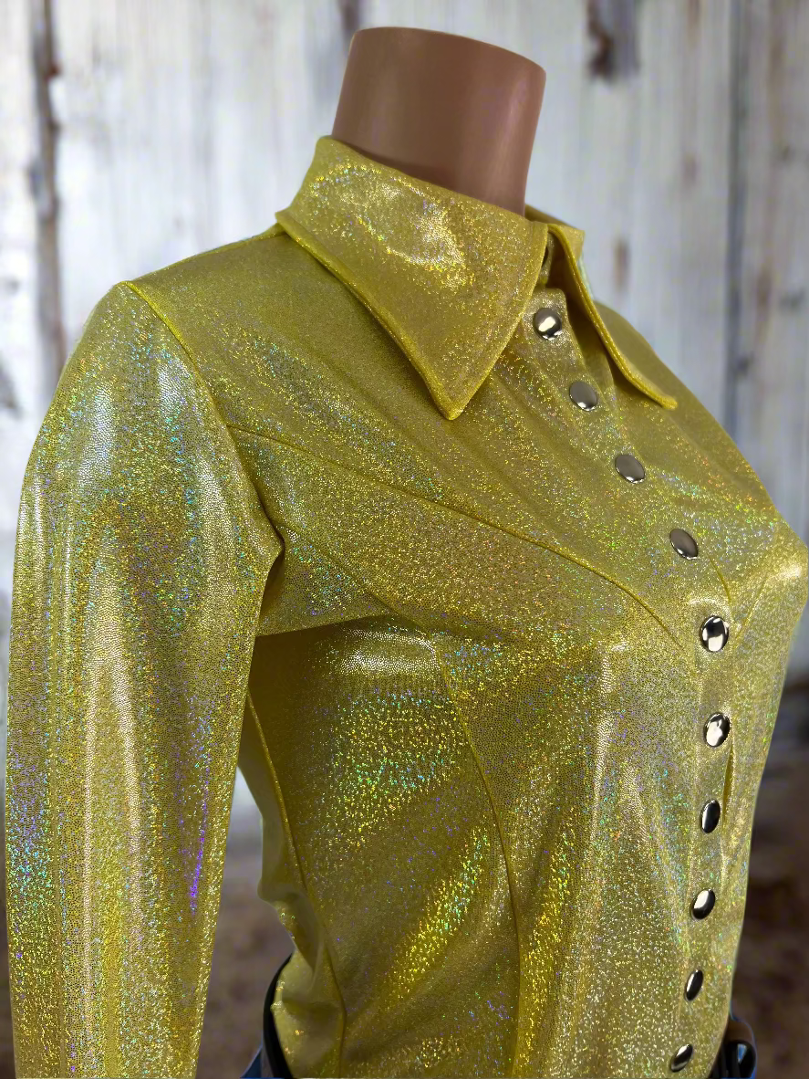 Lemon Ice Snap Front Rodeo Shirt Rodeo Shirt Riverside Rodeo Shirts
