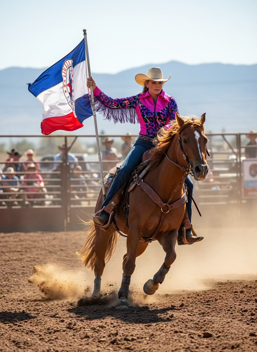 Neon Pink and Rainbow Leopard Rodeo Shirt Rodeo Shirt Riverside Rodeo Shirts