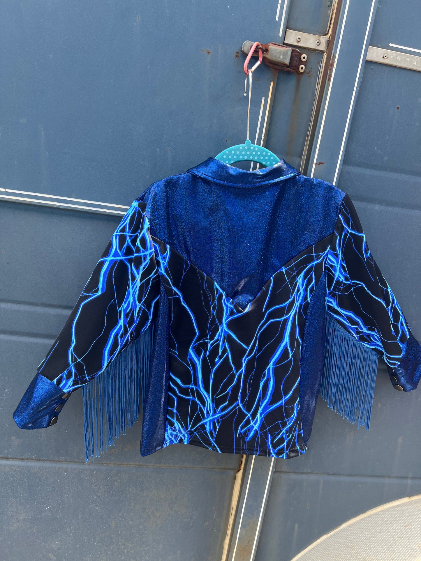 Blue Lightning Rodeo Shirt Rodeo Shirt Riverside Rodeo Shirts