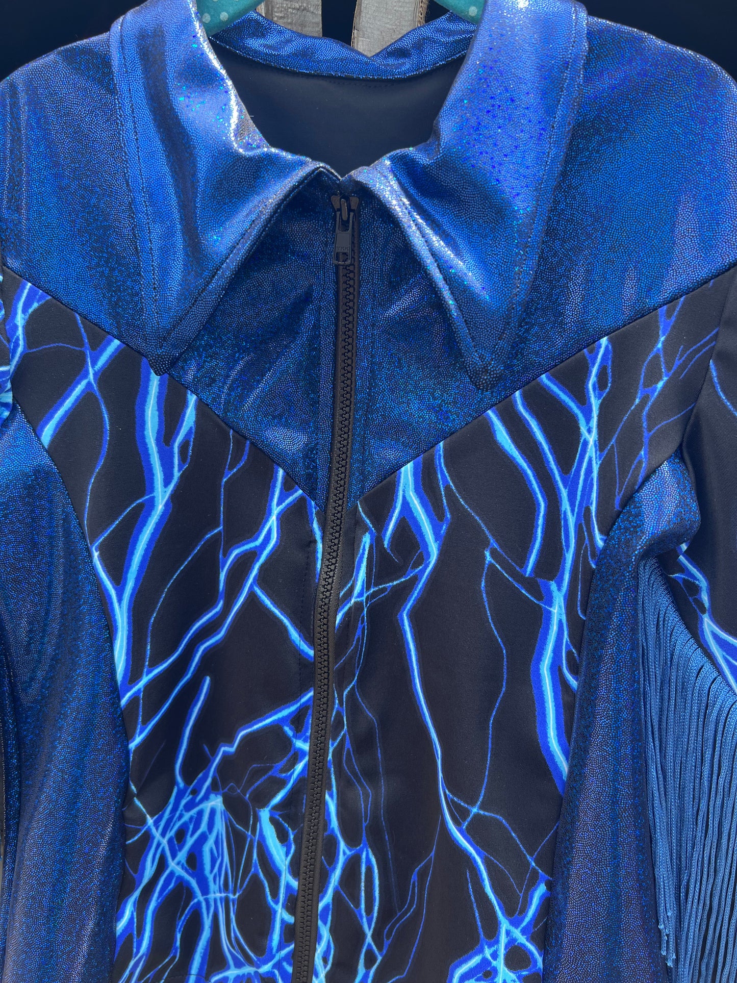 Blue Lightning Rodeo Shirt Rodeo Shirt Riverside Rodeo Shirts