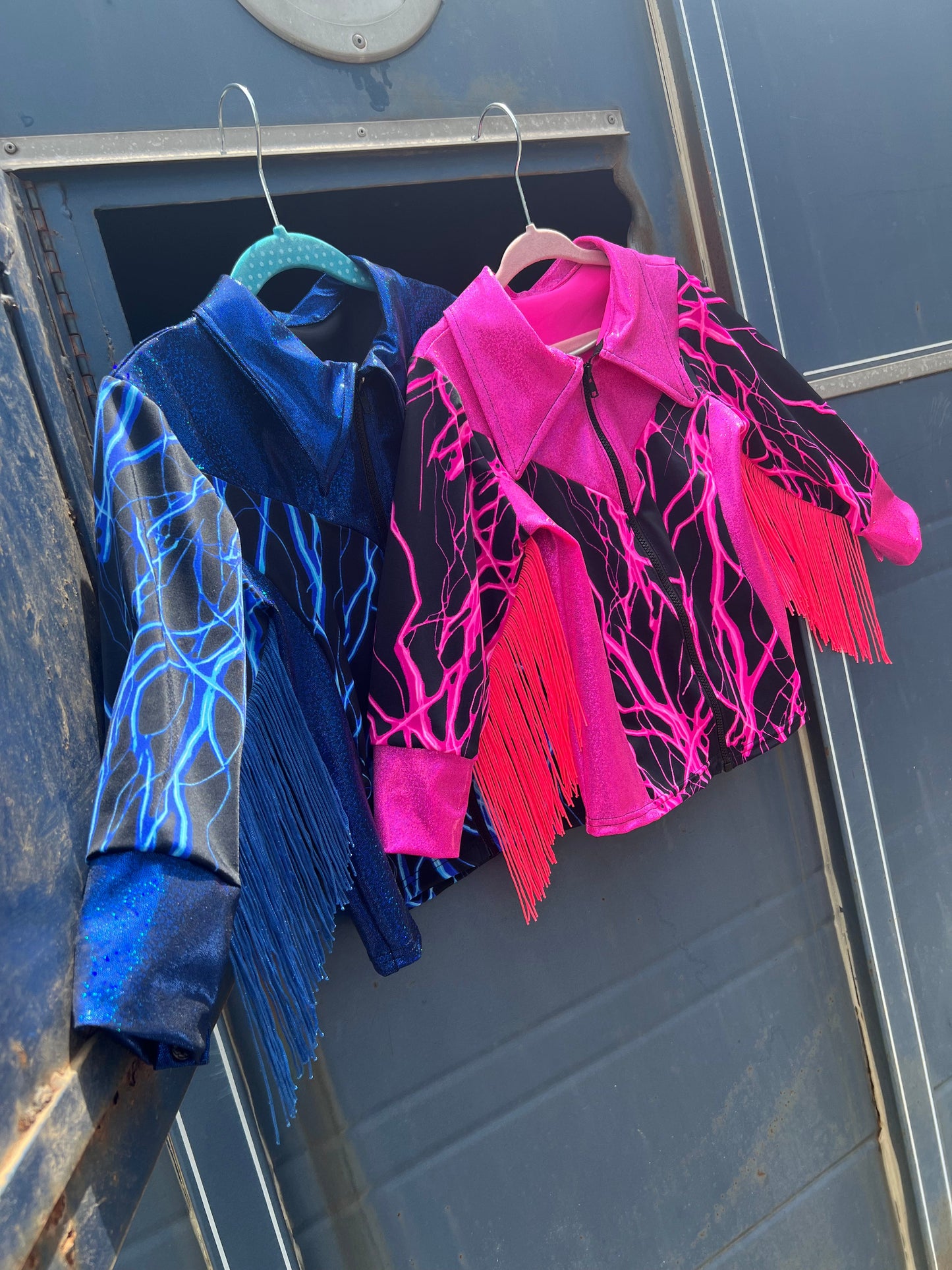 Blue Lightning Rodeo Shirt Rodeo Shirt Riverside Rodeo Shirts