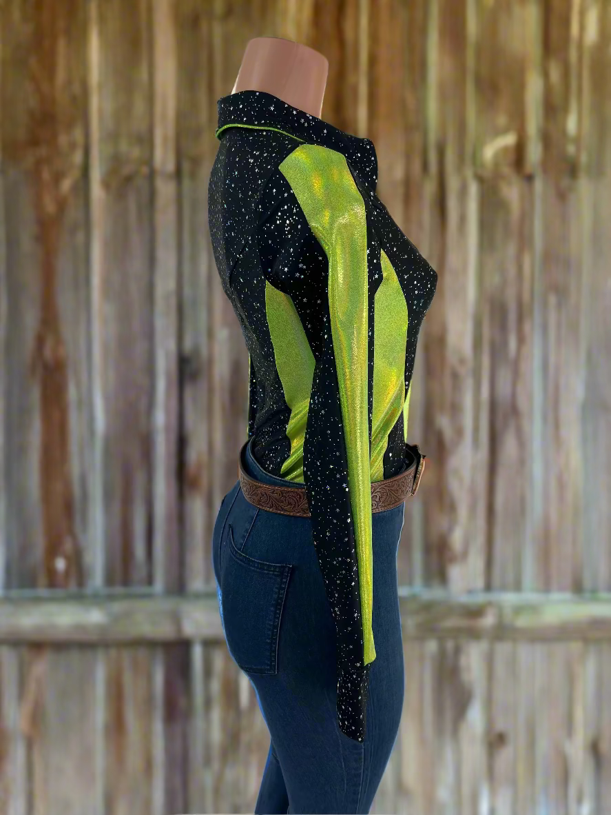 Lime Night Rodeo Shirt Rodeo Shirt Riverside Rodeo Shirts