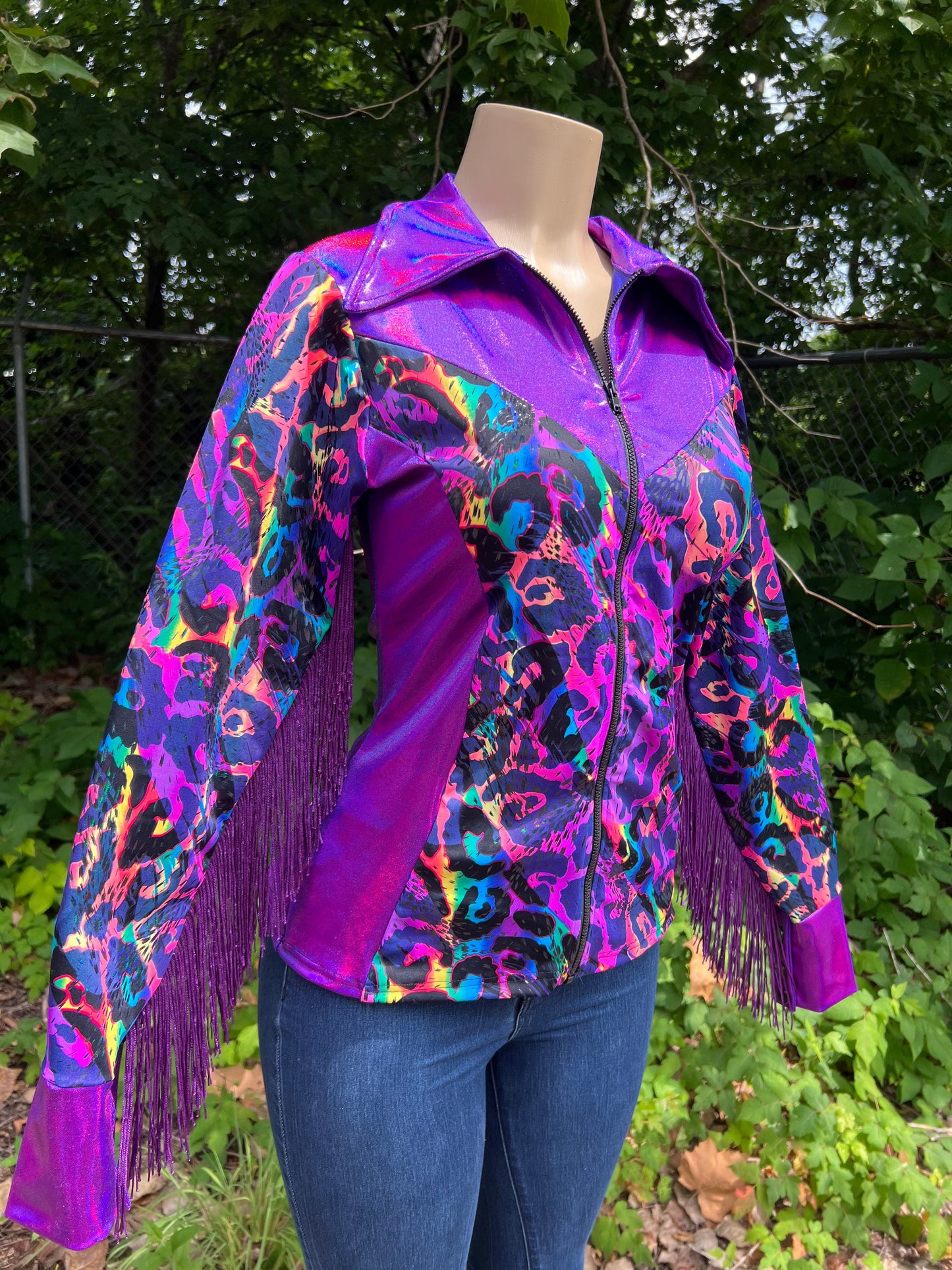 Rainbow Leopard Rodeo Shirt Rodeo Shirt Riverside Rodeo Shirts