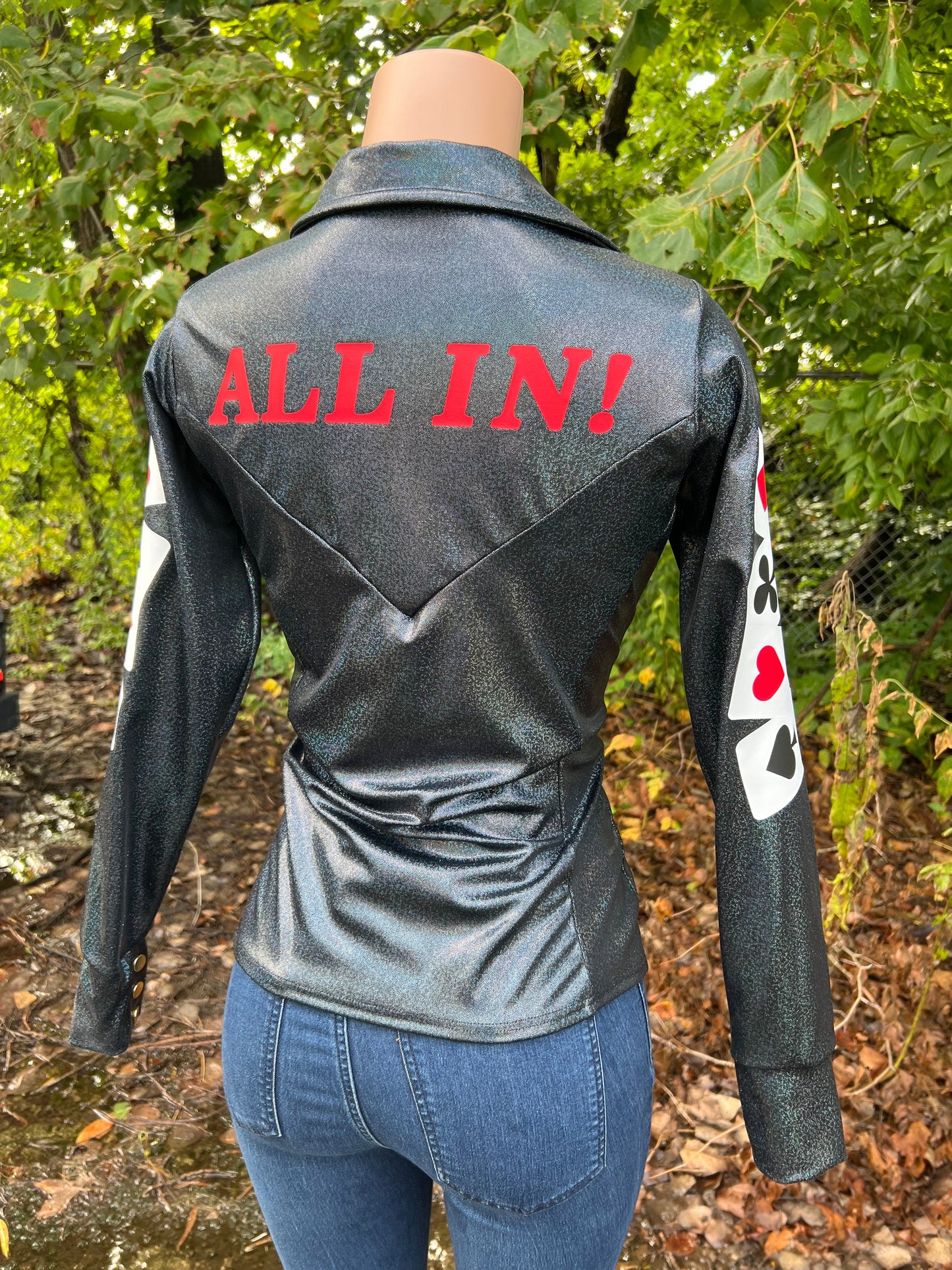 All In! Poker Rodeo Shirt Rodeo Shirt Riverside Rodeo Shirts