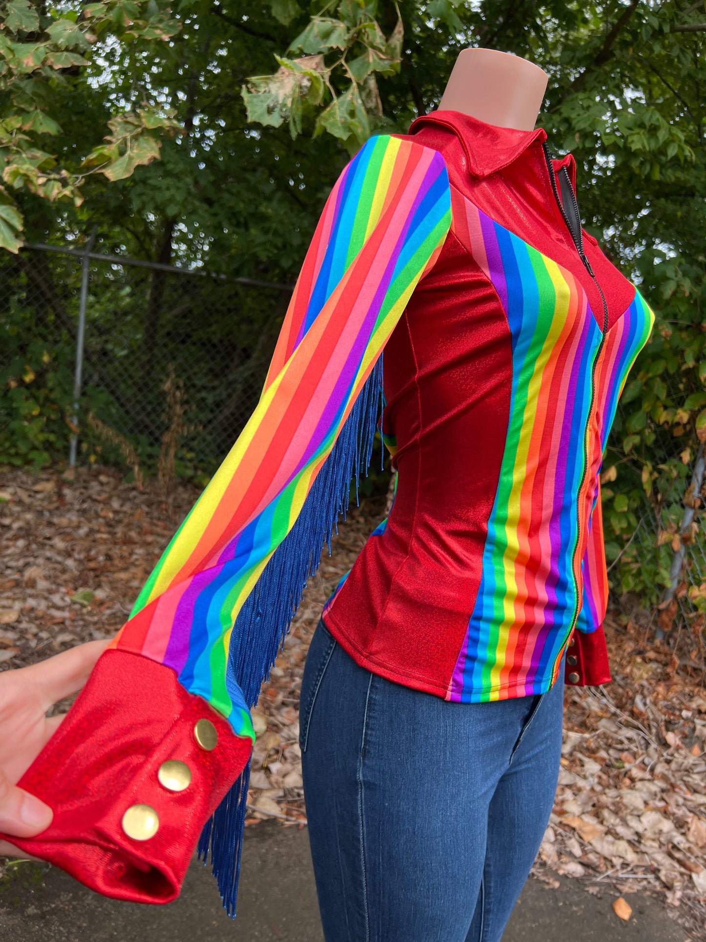 Rainbow Rodeo Shirt Rodeo Shirt Riverside Rodeo Shirts