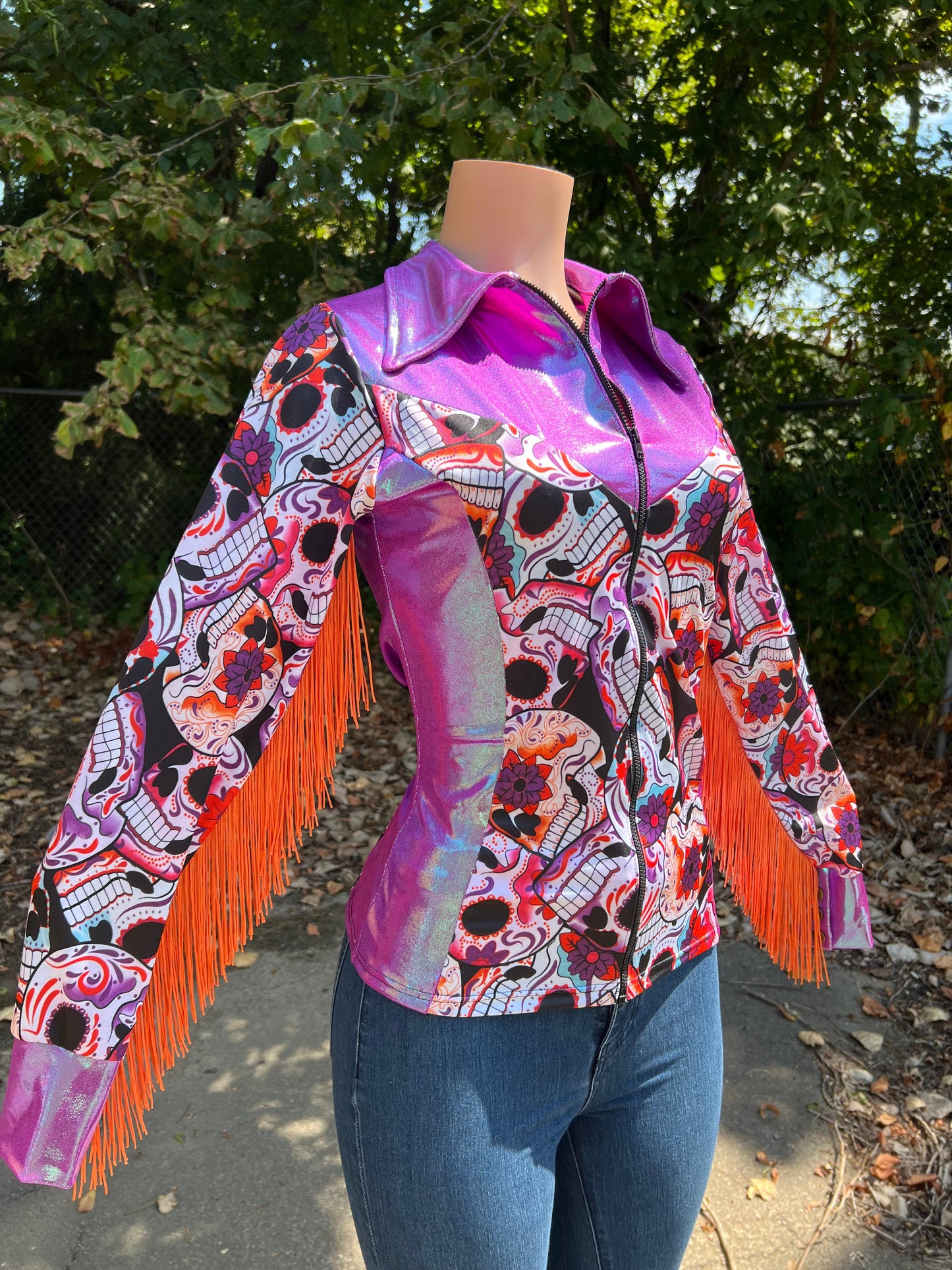 Sugar Skulls Rodeo Shirt Rodeo Shirt Riverside Rodeo Shirts