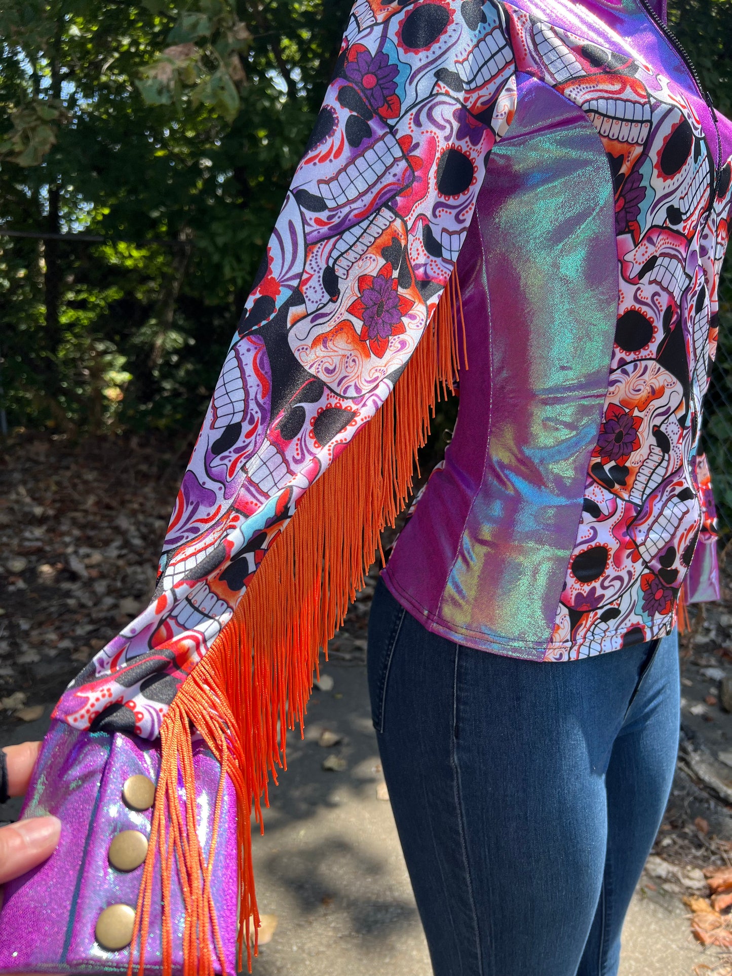 Sugar Skulls Rodeo Shirt Rodeo Shirt Riverside Rodeo Shirts