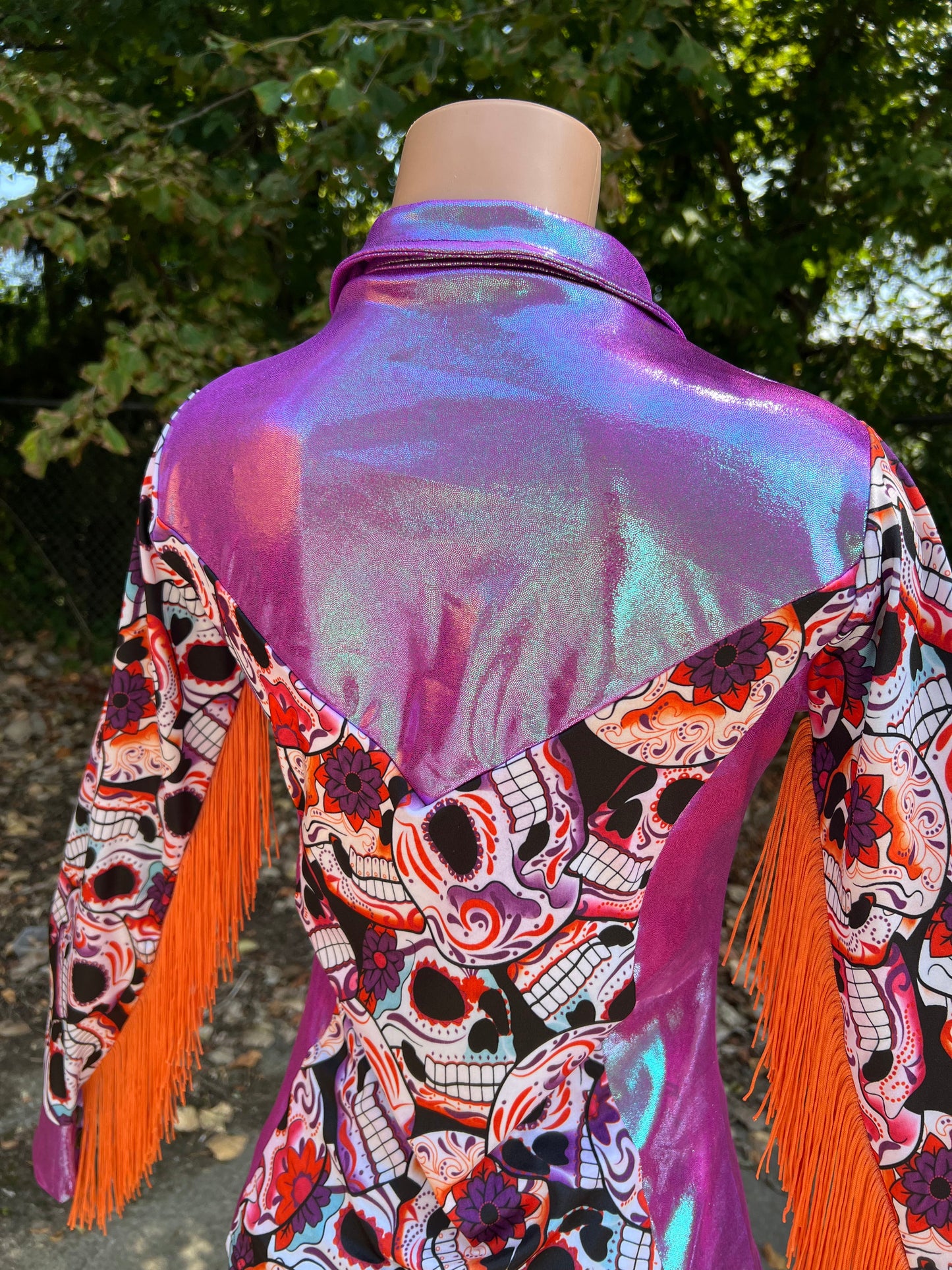 Sugar Skulls Rodeo Shirt Rodeo Shirt Riverside Rodeo Shirts