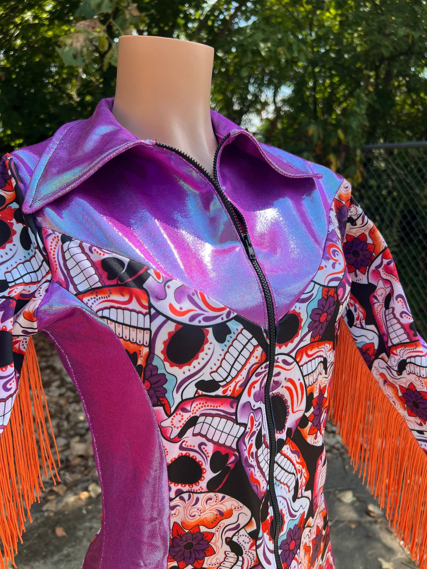 Sugar Skulls Rodeo Shirt Rodeo Shirt Riverside Rodeo Shirts