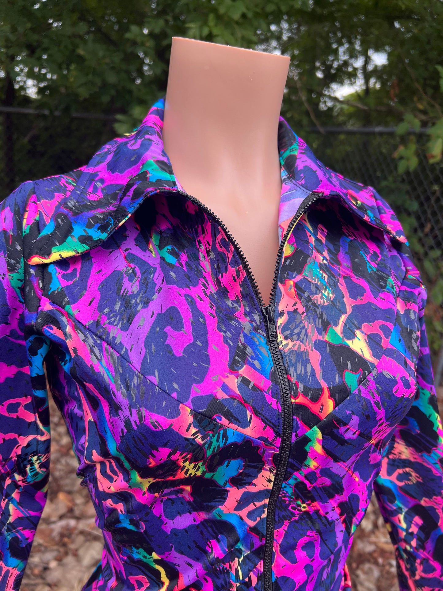 Rainbow Leopard Rodeo Shirt Rodeo Shirt Riverside Rodeo Shirts