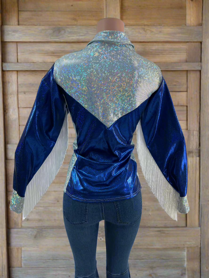 Royal Blue Rodeo Shirt - Riverside Rodeo Shirts