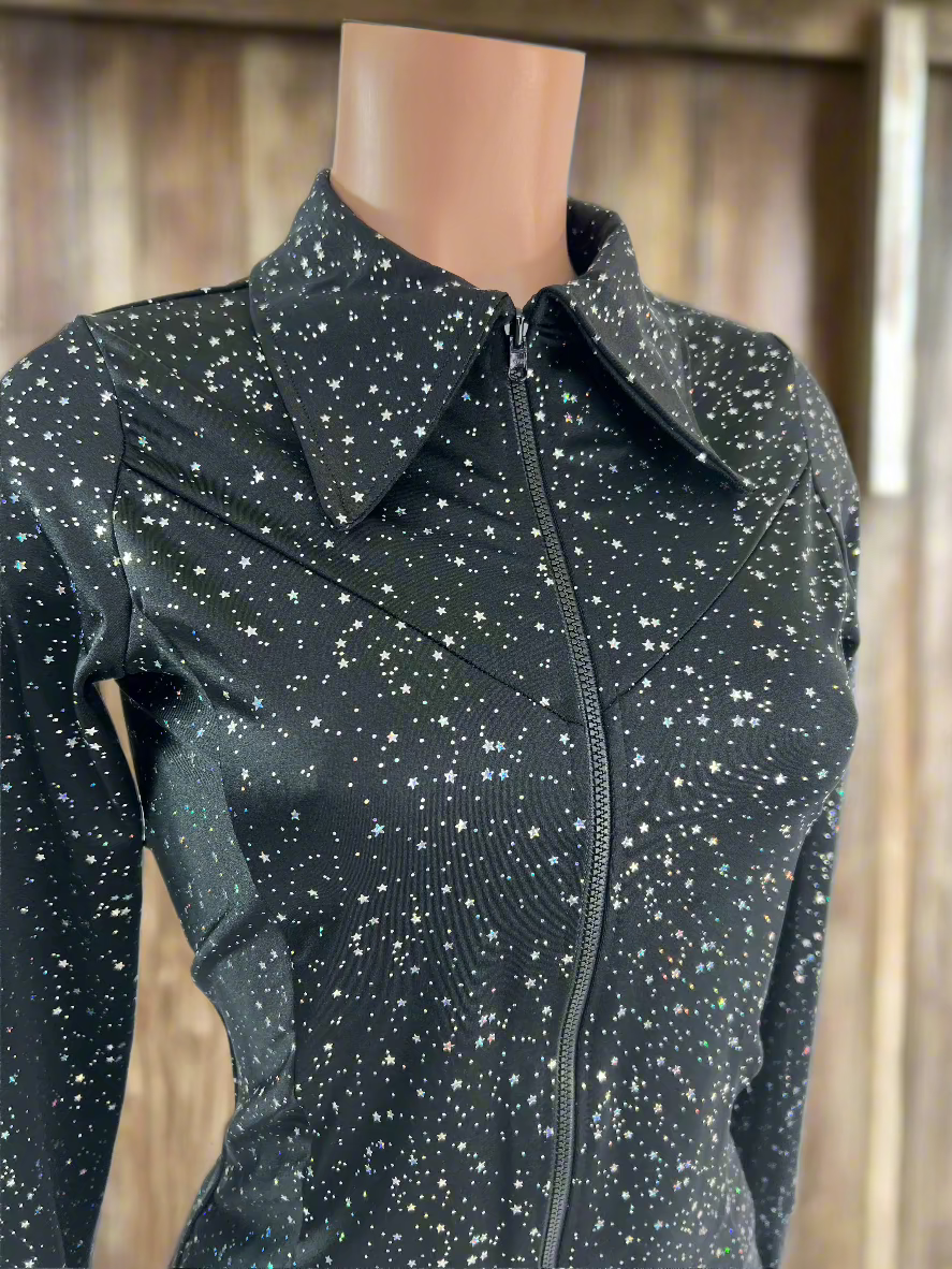 Starry, Starry Night Rodeo Shirt Rodeo Shirt Riverside Rodeo Shirts